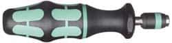 Wera - 1 Piece, 2-1/2 to 11-1/2 In/Lb, Preset Torque Limiting Screwdriver - 1/4" Drive - All Tool & Supply