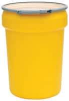 Eagle - 30 Gallon Capacity, Plastic Lever Lock, Yellow Lab Pack - 5 Gallon Container, Polyethylene, 220 Lb. Capacity, UN 1H2/X100/S Listing - All Tool & Supply