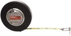 Lufkin - 50' x 3/8" Yellow Blade Tape Measure - 1/8" Graduation, B1 Graduation Style, Black Case - All Tool & Supply