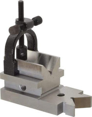 TESA Brown & Sharpe - 1-5/16" Max Capacity, 90° Angle, Steel V-Block - 3-19/32" Long x 1-7/8" Wide x 1-7/8" High, Sold as Individual - All Tool & Supply