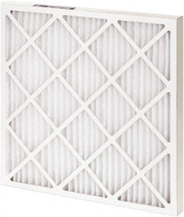 PRO-SOURCE - 22 x 24-1/4 x 1", MERV 8, 30 to 35% Efficiency, Wire-Backed Pleated Air Filter - All Tool & Supply