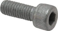 Value Collection - #10-32 UNF Hex Socket Drive, Socket Cap Screw - Alloy Steel, Zinc-Plated Finish, Fully Threaded, 1/2" Length Under Head - All Tool & Supply