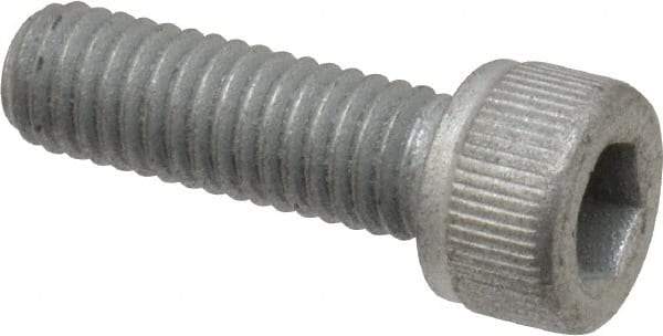 Value Collection - #10-32 UNF Hex Socket Drive, Socket Cap Screw - Alloy Steel, Zinc-Plated Finish, Fully Threaded, 5/8" Length Under Head - All Tool & Supply