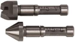 Mitutoyo - Micrometer Anvil - Use with 326126 Series Screw Thread Micrometers - All Tool & Supply