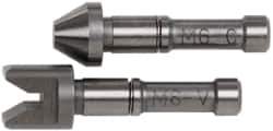 Mitutoyo - Micrometer Anvil - Use with 326126 Series Screw Thread Micrometers - All Tool & Supply