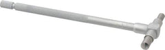 Mitutoyo - 1-1/4 to 2-1/8 Inch, 5.9055 Inch Overall Length, Telescoping Gage - Satin Chrome Finish - All Tool & Supply