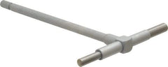 Mitutoyo - 2-1/8 to 3-1/2 Inch, 5.9055 Inch Overall Length, Telescoping Gage - Satin Chrome Finish - All Tool & Supply