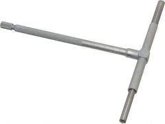 Mitutoyo - 3-1/2 to 6 Inch, 5.9055 Inch Overall Length, Telescoping Gage - Satin Chrome Finish - All Tool & Supply