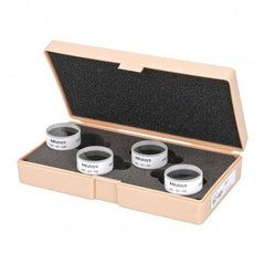 Mitutoyo - Micrometer Optical Parallels - 0 to 1mm, Use with Micrometers - All Tool & Supply