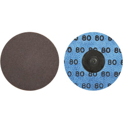 Norton - 3" 80 Grit Aluminum Oxide Quick Change Disc - All Tool & Supply