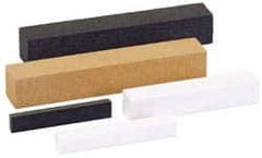 Norton - 150 Grit Silicon Carbide Square Dressing Stick - 6 x 1/2 x 1/2, Very Fine Grade, Vitrified Bond - All Tool & Supply