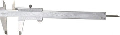 Mitutoyo - 0 to 6" Stainless Steel Vernier Caliper - 0.02mm Graduation, 40mm Jaw Depth, 0.03mm Accuracy - All Tool & Supply