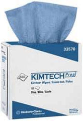 Kimtech - Dry Clean Room/Lab/Critical Task Wipes - Pop-Up, 16-3/4" x 8-3/4" Sheet Size, Blue - All Tool & Supply