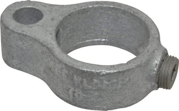 Kee - 1-1/4" Pipe, Malleable Iron Gate Hinge Fitting - Galvanized Finish - All Tool & Supply