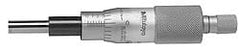 Mitutoyo - 1 Inch, 0.8268 Inch Ratchet Stop Thimble, 0.315 Inch Diameter x 34mm Long Spindle, Mechanical Micrometer Head - All Tool & Supply