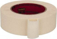 3M - 1-1/2" Wide x 60 Yd Long Tan Paper Masking Tape - Series 213, 6 mil Thick, 27 In/Lb Tensile Strength - All Tool & Supply