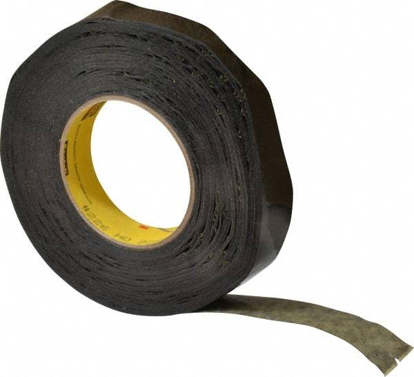 3M - 1" Wide x 60 Yd Long Black Crepe Paper Masking Tape - Series 226, 10.6 mil Thick, 34 In/Lb Tensile Strength - All Tool & Supply