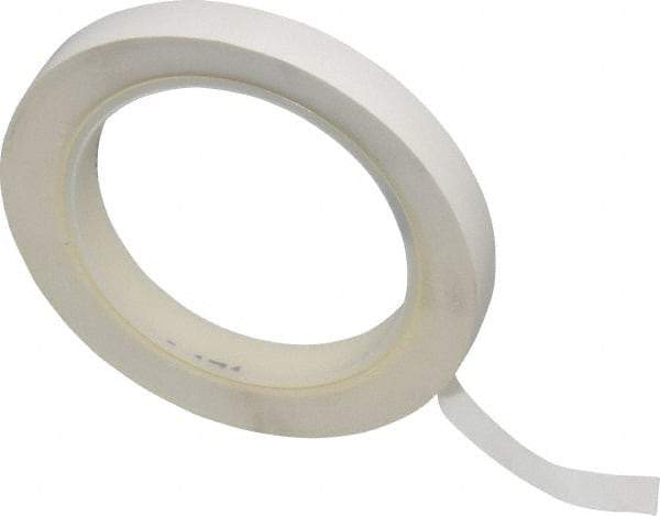 3M - White Solid Color Vinyl Tape - 1/2" Wide x 108' Long x 5.2 mil Thick, General Traffic - All Tool & Supply