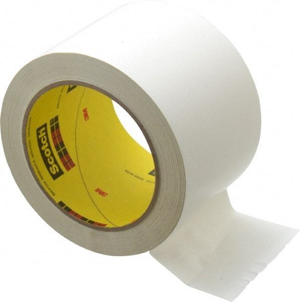 3M - White Solid Color Vinyl Tape - 3" Wide x 108' Long x 5.2 mil Thick, General Traffic - All Tool & Supply