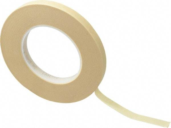 3M - 1/2" Wide x 60 Yd Long Tan Paper Masking Tape - Series 2693, 7.9 mil Thick, 29 In/Lb Tensile Strength - All Tool & Supply