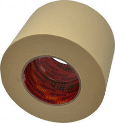 3M - 4" Wide x 60 Yd Long Tan Paper Masking Tape - Series 2693, 7.9 mil Thick, 29 In/Lb Tensile Strength - All Tool & Supply