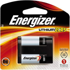 Energizer - Size 2CR5, Lithium, Photo Battery - 6 Volts, Flat Terminal, 2CR5, IEC Regulated - All Tool & Supply