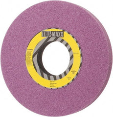 Tru-Maxx - 10" Diam x 3" Hole x 1" Thick, H Hardness, 46 Grit Surface Grinding Wheel - Aluminum Oxide, Type 1, Coarse Grade, 2,480 Max RPM, Vitrified Bond, No Recess - All Tool & Supply