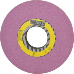 Tru-Maxx - 10" Diam x 3" Hole x 1" Thick, J Hardness, 46 Grit Surface Grinding Wheel - Aluminum Oxide, Type 1, Coarse Grade, 3,250 Max RPM, Vitrified Bond, No Recess - All Tool & Supply