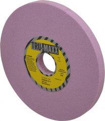 Tru-Maxx - 7" Diam x 1-1/4" Hole x 1/2" Thick, H Hardness, 80 Grit Surface Grinding Wheel - Aluminum Oxide, Type 1, Medium Grade, 3,600 Max RPM, Vitrified Bond, No Recess - All Tool & Supply