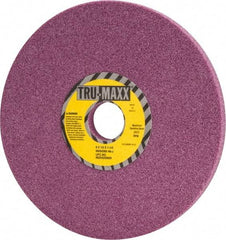 Tru-Maxx - 8" Diam x 1-1/4" Hole x 1/2" Thick, J Hardness, 46 Grit Surface Grinding Wheel - Aluminum Oxide, Type 1, Coarse Grade, 3,600 Max RPM, Vitrified Bond, No Recess - All Tool & Supply