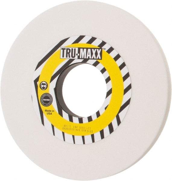 Tru-Maxx - 10" Diam x 3" Hole x 3/4" Thick, H Hardness, 46 Grit Surface Grinding Wheel - Aluminum Oxide, Type 1, Coarse Grade, 2,483 Max RPM, Vitrified Bond, No Recess - All Tool & Supply