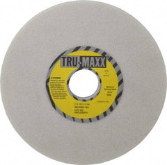 Tru-Maxx - 7" Diam x 1-1/4" Hole x 1/2" Thick, I Hardness, 46 Grit Surface Grinding Wheel - Aluminum Oxide, Type 1, Coarse Grade, 3,600 Max RPM, Vitrified Bond, No Recess - All Tool & Supply