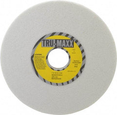 Tru-Maxx - 7" Diam x 1-1/4" Hole x 1/2" Thick, H Hardness, 60 Grit Surface Grinding Wheel - Aluminum Oxide, Type 1, Medium Grade, 3,600 Max RPM, Vitrified Bond, No Recess - All Tool & Supply