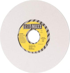 Tru-Maxx - 7" Diam x 1-1/4" Hole x 1/4" Thick, K Hardness, 120 Grit Surface Grinding Wheel - Aluminum Oxide, Type 1, Fine Grade, 3,600 Max RPM, Vitrified Bond, No Recess - All Tool & Supply