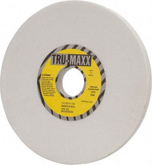 Tru-Maxx - 7" Diam x 1-1/4" Hole x 1/2" Thick, H Hardness, 80 Grit Surface Grinding Wheel - Aluminum Oxide, Type 1, Medium Grade, 3,600 Max RPM, Vitrified Bond, No Recess - All Tool & Supply