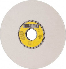 Tru-Maxx - 8" Diam x 1-1/4" Hole x 1/4" Thick, J Hardness, 80 Grit Surface Grinding Wheel - Aluminum Oxide, Type 1, Medium Grade, 3,600 Max RPM, Vitrified Bond, No Recess - All Tool & Supply