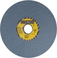 Tru-Maxx - 8" Diam x 1-1/4" Hole x 1/2" Thick, K Hardness, 46 Grit Surface Grinding Wheel - Ceramic, Type 1, Coarse Grade, 3,600 Max RPM, Vitrified Bond, No Recess - All Tool & Supply