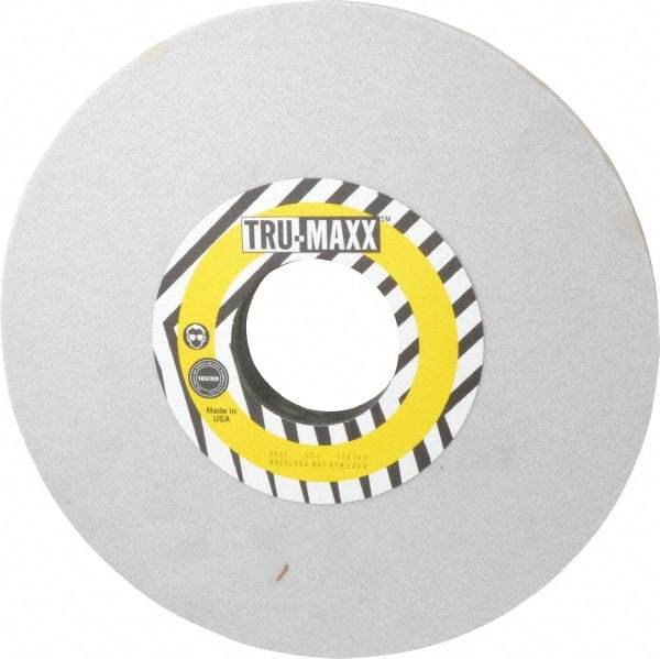 Tru-Maxx - 12" Diam x 3" Hole x 1" Thick, J Hardness, 60 Grit Surface Grinding Wheel - Aluminum Oxide, Type 1, Medium Grade, 2,705 Max RPM, Vitrified Bond, No Recess - All Tool & Supply