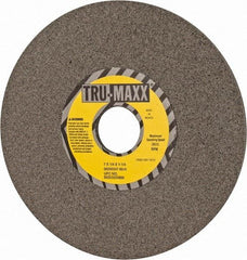 Tru-Maxx - 7" Diam x 1-1/4" Hole x 1/4" Thick, H Hardness, 80 Grit Surface Grinding Wheel - Aluminum Oxide, Type 1, Medium Grade, 3,600 Max RPM, Vitrified Bond, No Recess - All Tool & Supply