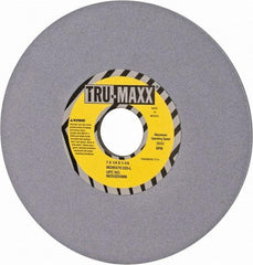 Tru-Maxx - 7" Diam x 1-1/4" Hole x 1/4" Thick, L Hardness, 220 Grit Surface Grinding Wheel - Aluminum Oxide, Type 1, Very Fine Grade, 3,600 Max RPM, Vitrified Bond, No Recess - All Tool & Supply