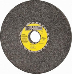 Tru-Maxx - 8" Diam x 1-1/4" Hole x 3/4" Thick, K Hardness, 46 Grit Surface Grinding Wheel - Aluminum Oxide, Type 1, Coarse Grade, 3,600 Max RPM, Vitrified Bond, No Recess - All Tool & Supply