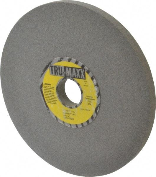 Tru-Maxx - 8" Diam x 1-1/4" Hole x 1/2" Thick, I Hardness, 100 Grit Surface Grinding Wheel - Aluminum Oxide, Type 1, Fine Grade, 3,600 Max RPM, Vitrified Bond, No Recess - All Tool & Supply