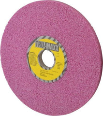 Tru-Maxx - 8" Diam x 1-1/4" Hole x 1/2" Thick, H Hardness, 46 Grit Surface Grinding Wheel - Aluminum Oxide, Type 1, Coarse Grade, 3,600 Max RPM, Vitrified Bond, No Recess - All Tool & Supply