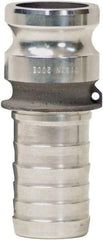 Dixon Valve & Coupling - 6" Aluminum Cam & Groove Suction & Discharge Hose Male Adapter Hose Shank - Part E, 75 Max psi - All Tool & Supply