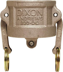 Dixon Valve & Coupling - 6" Aluminum Cam & Groove Suction & Discharge Hose Dust Cap For Use with Adapters - Part DC, 75 Max psi - All Tool & Supply