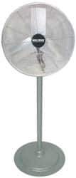 TPI - 30" Blade, 1/4 hp, 9,200 Max CFM, Single Phase Pedestal Stand Explosion Proof Fan - 5/2.6 Amps, 120/240 Volts - All Tool & Supply