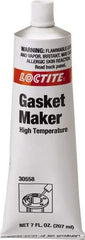 Loctite - 7 oz Tube Gray RTV Silicone Gasket Sealant - -50 to 600°F Operating Temp - All Tool & Supply