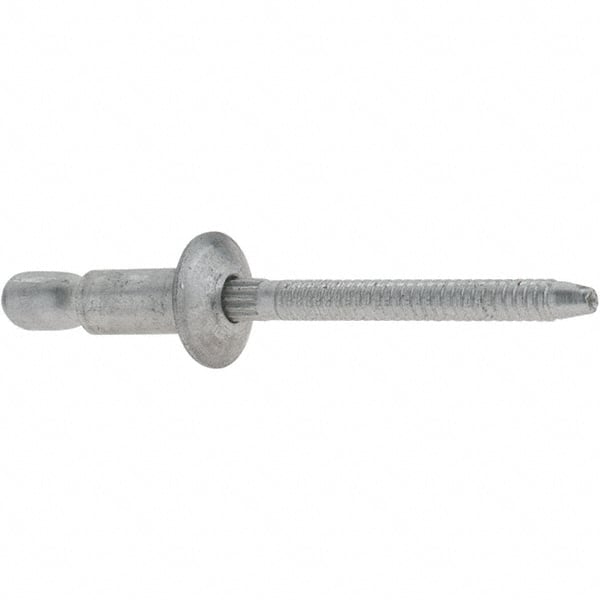 RivetKing - Size 64 Dome Head Aluminum Structural with Locking Stem Blind Rivet - All Tool & Supply