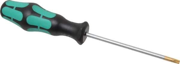 Wera - T20 Torx Driver - 3-15/16" Blade Length, 7-25/32" OAL, Ergonomic Handle - All Tool & Supply