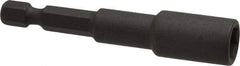 Wera - 5/16" Magnetic Nutsetter - 1/4" Hex Drive, 2-1/2" OAL, 1/2" Socket Nose Diam - All Tool & Supply